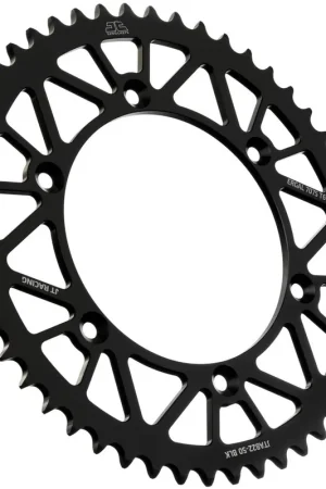 Meest Verkocht JT SPROCKETS - REAR RACELITE ALU 50T BLACK, 520 - Sprockets - Lichtgewicht aluminium